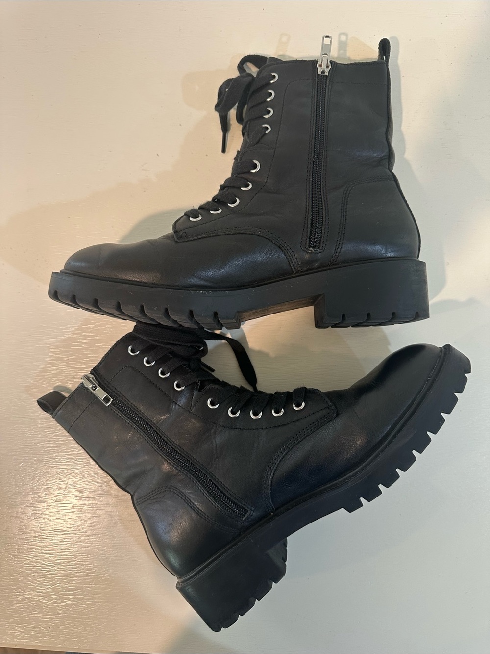 Steve Madden Guided Combat Boots women’s SUZE 8.5